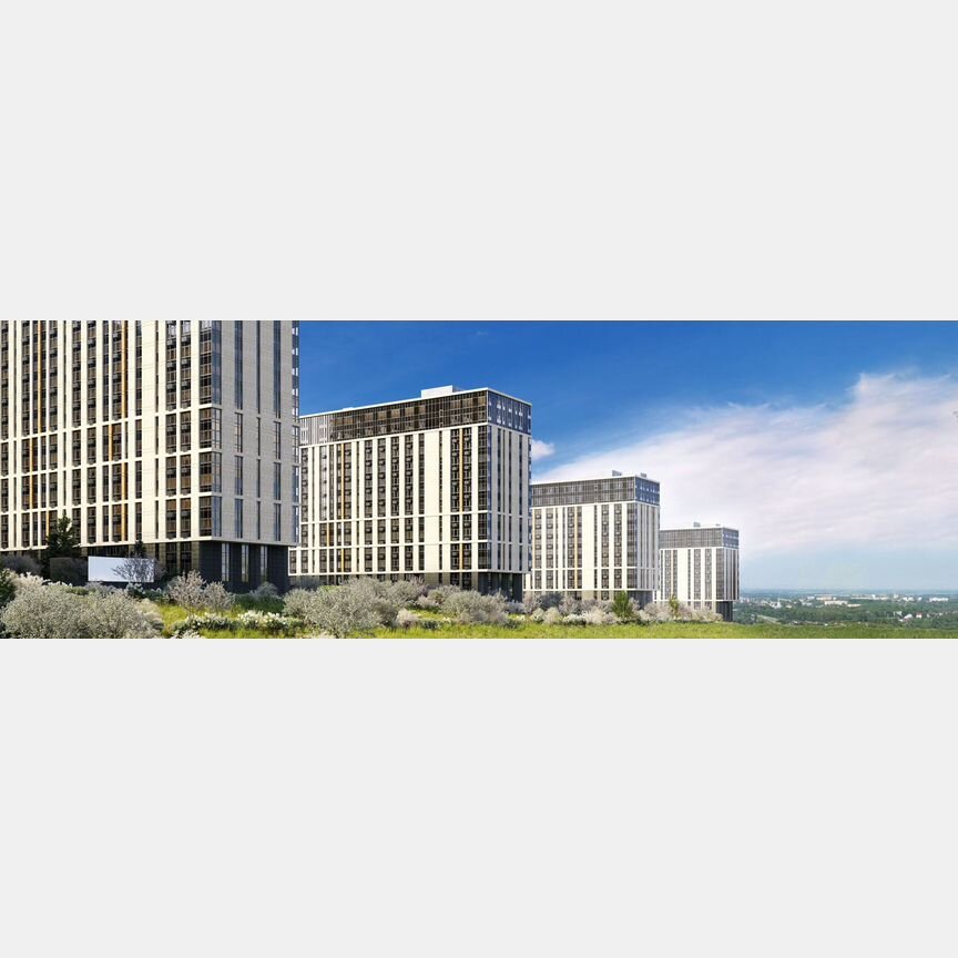 2-к. квартира, 61,4 м², 11/19 эт.