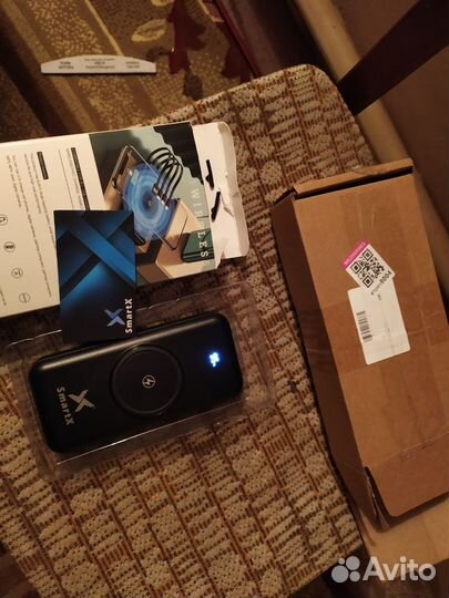 Повербанк с беспроводной зарядкой