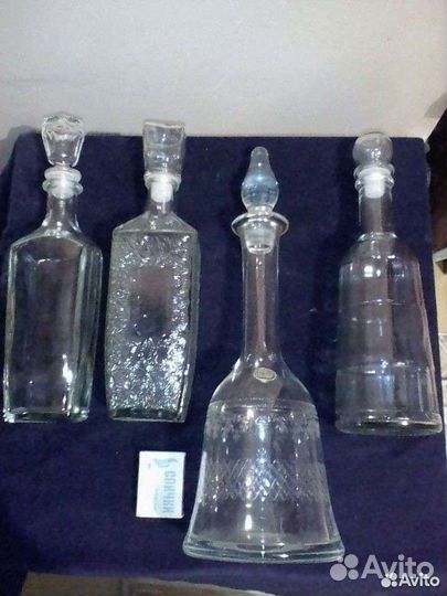 Графины,бутылки декоративные