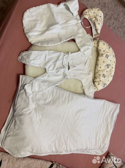 Зимний конверт на выписку для новорожденного