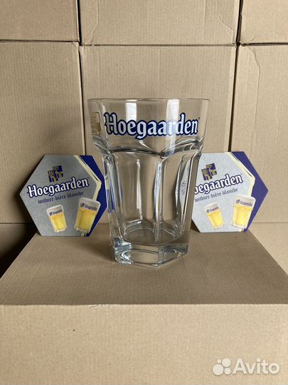 Пивные бокалы Hoegaarden