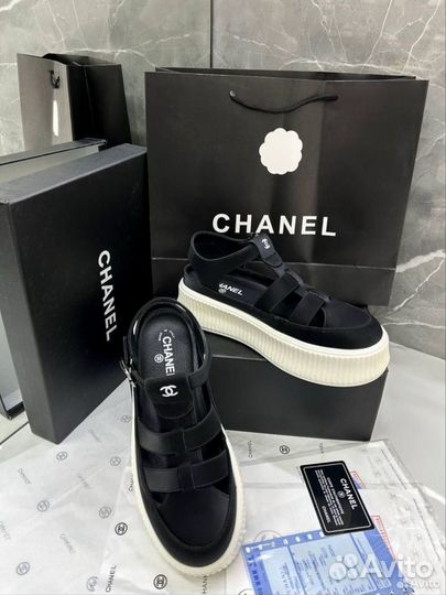 Босоножки женские chanel