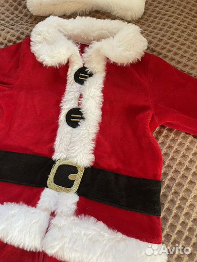 Детский костюм санты mothercare 80