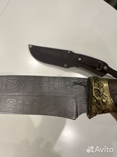 Нож дамасская сталь