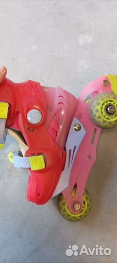 Роликовые коньки раздвижные 26-29