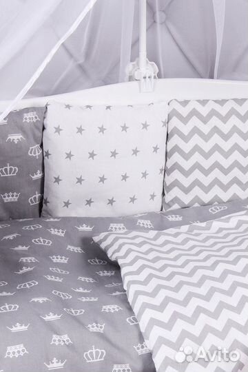 Бортики в детскую кроватку