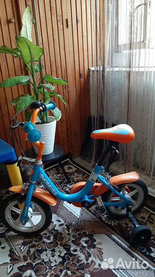 Велосипед детский четырехколесный Kreiss 12