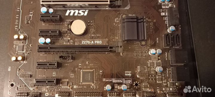 Комплект для сборки пк MSI Z270A PRO+CelG3930+8Gb