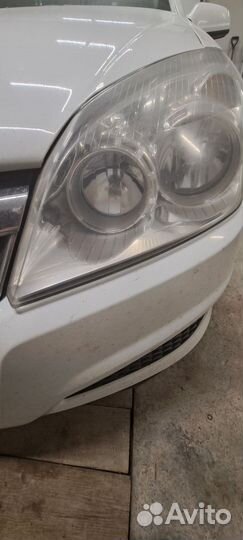 Opel astra h фара левая