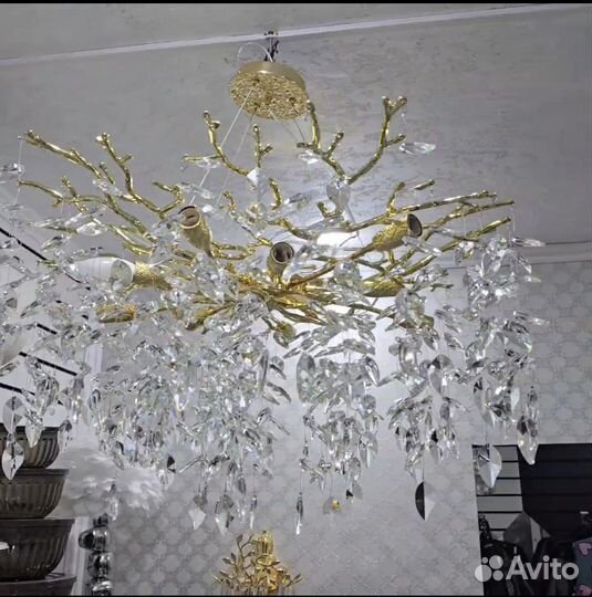 Люстра подвесная потолочная