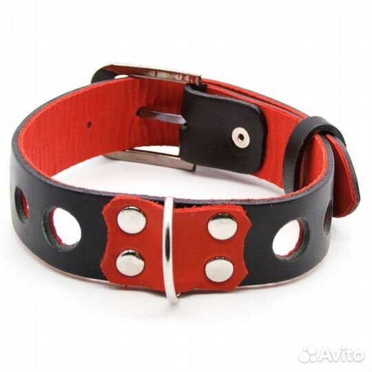 Кожаный ошейник 