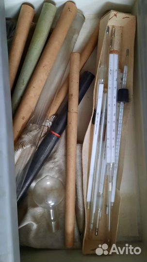 Термометр ртутный спиртовой лабораторный