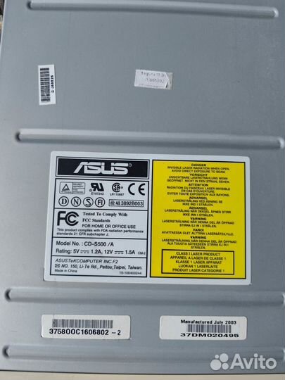 CD ROM asus CO-S500/A