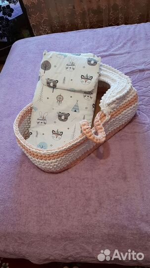 Люлька переноска для новорожденных - эксклюзив