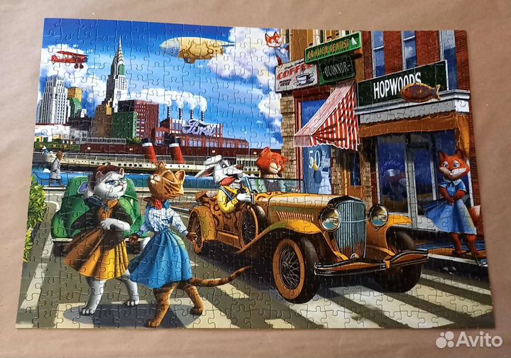 Картины из пазлов