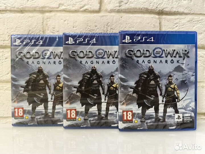 God of War: Ragnarok PS4 новый рус. озвучка