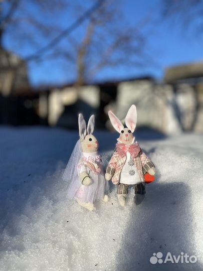 Текстильные игрушки ручной работы