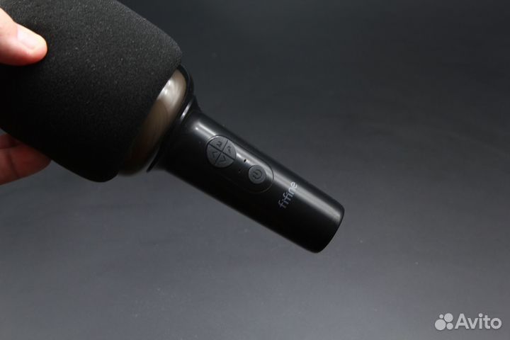 Караоке микрофон с bluetooth колонкой Fifine E2