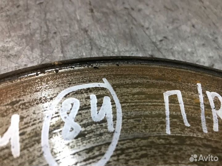 Тормозной диск передний Citroen C4 хетчбек EP6