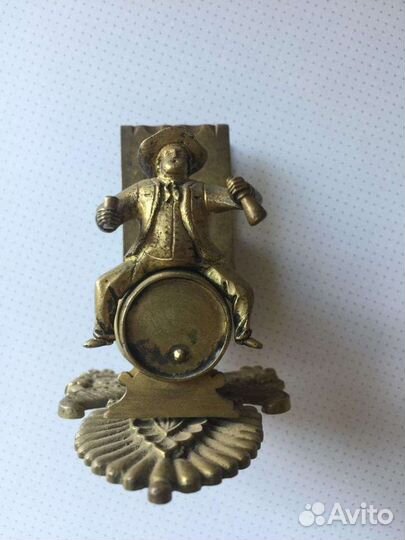 Бронза, спичечница, Россия, 19 век