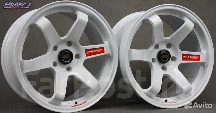 Разноширокие Volk Racing TE37 R17 5*114.3 rays