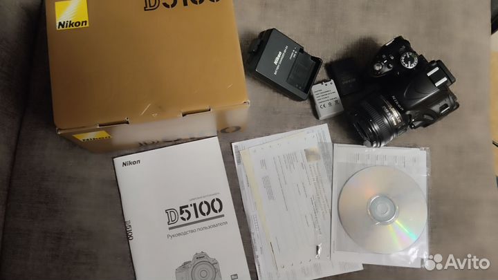 Зеркальный фотоаппарат nikon d5100