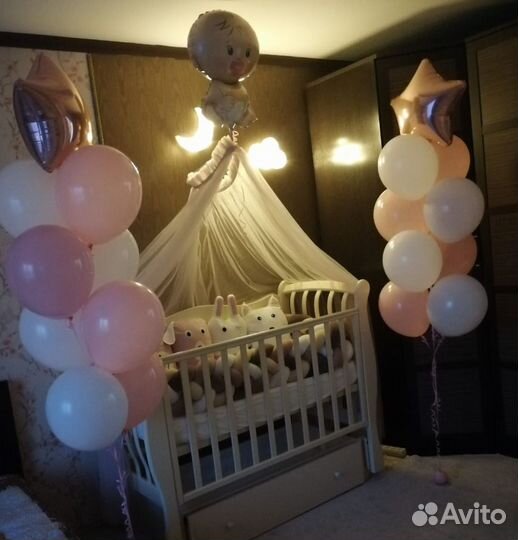 Бортики в кроватку и балдахин