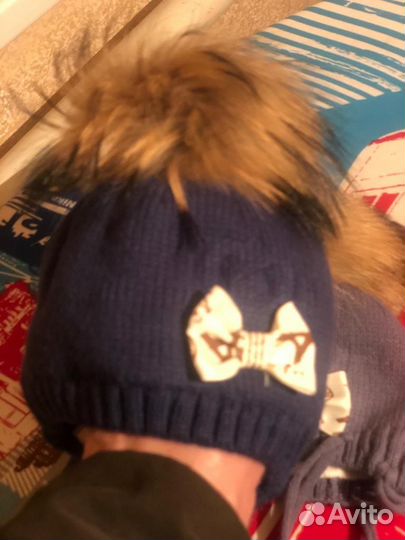 Шапка детская зимняя