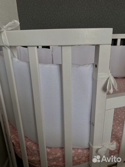 Бортики в детскую кроватку