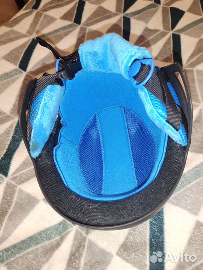 Шлем горнолыжный детский с очками