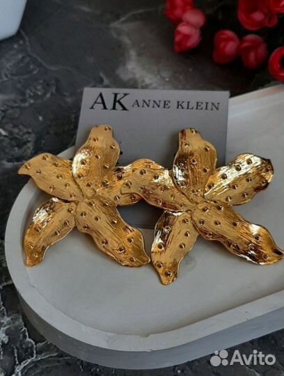 Серьги дизайнерские от Anna Klein