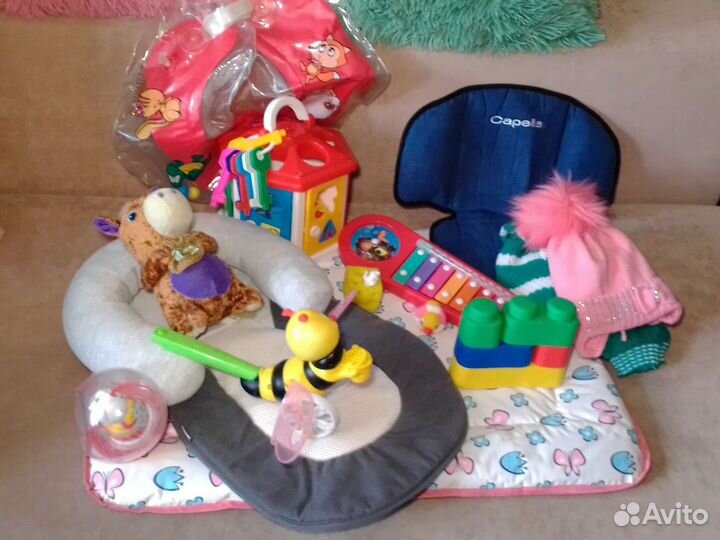 Пакетом Огромный набор вещей малышу Цена за все