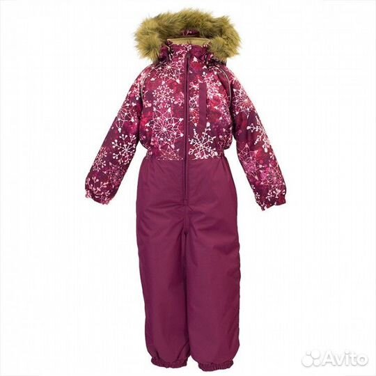 Зимний комбинезон для девочки huppa
