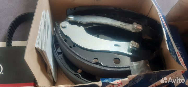 Колодки тормозные фиат альбеа перед и зад