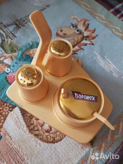 Столовый прибор СССР солонка