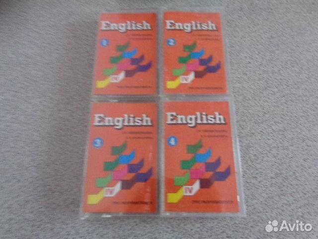 Учебные пособия по английскому,аудиокассеты