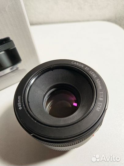 Объектив canon ef 50mm 1 8 stm