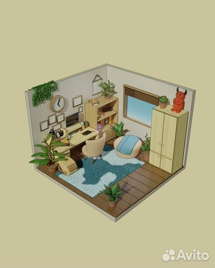 Создание 3D моделей/Окружающей среды