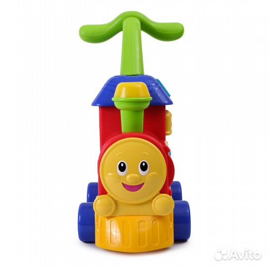 2 Каталки Baby Go Паровоз и машинка Полесье