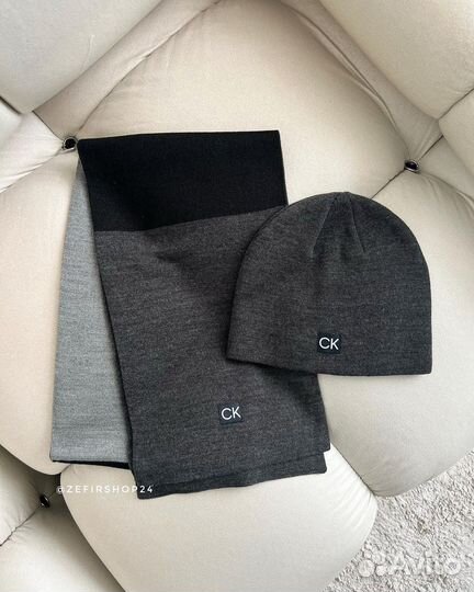 Комплект Calvin Klein шапка и шарф