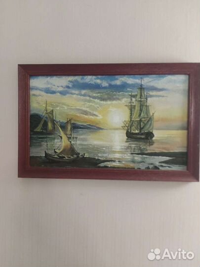 Картины масло на двп
