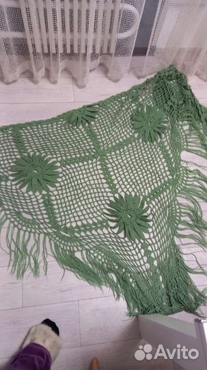 Платок шаль шерсть