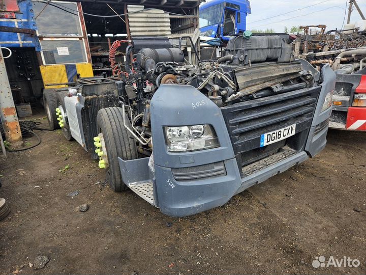В разборе шасси Man TGX
