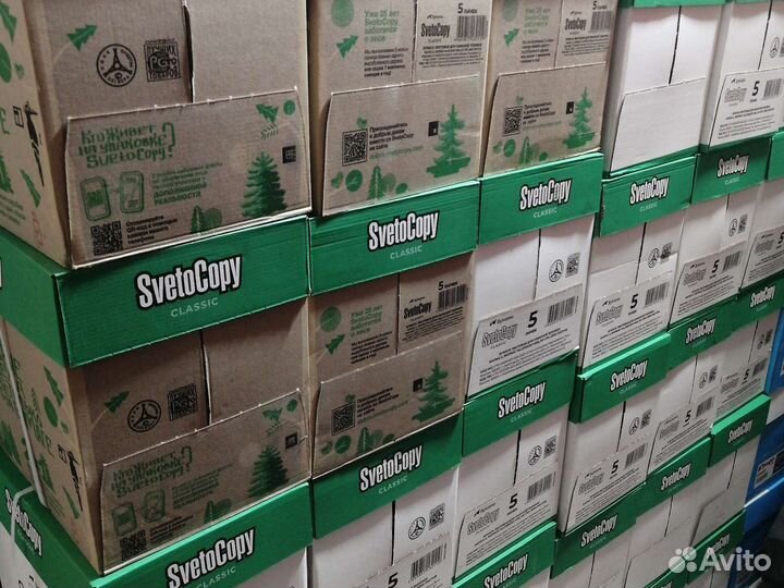 Бумага Svetocopy и класс B