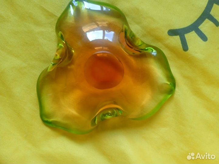 Пепельница, Чехия, Хрусталь, СССР