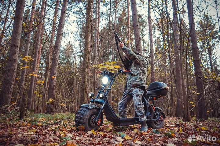 Электроскутер White Siberia PRO