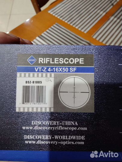 Оптический прицел Discovery VT-Z 4-16x50SF