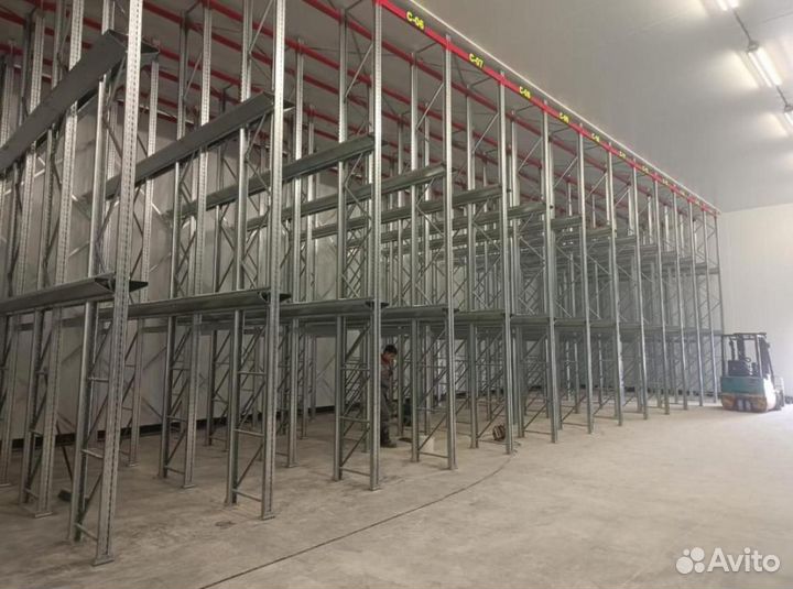 Паллетные стеллажи / Складские стеллажи