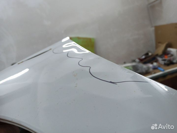 Левое переднее крыло на hyundai solaris 2 2020
