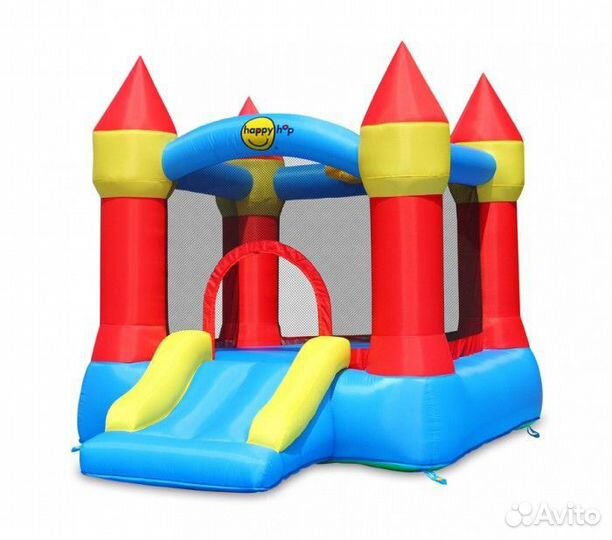 Батут с горкой «Мини крепость» happy HOP 9221
